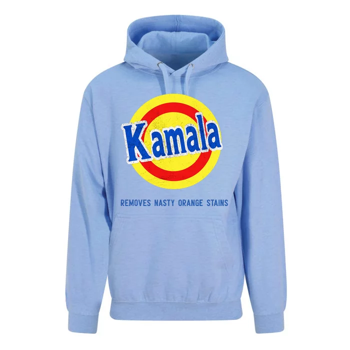 Vote Kamala Removes Nasty Orange Stains Unisex Surf Hoodie