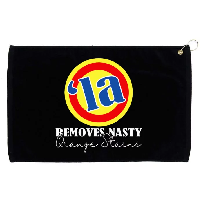 Vote Kamala Removes Nasty Orange Stains Grommeted Golf Towel