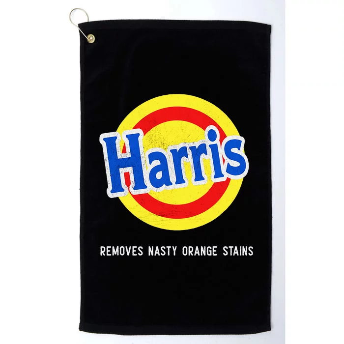 Vote Kamala Removes Nasty Orange Stains Platinum Collection Golf Towel