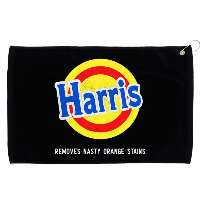 Vote Kamala Removes Nasty Orange Stains Grommeted Golf Towel