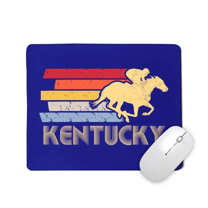 Vintage Kentucky Retro Horse Racing Derby Gift Mousepad