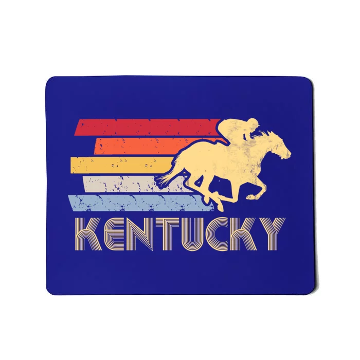 Vintage Kentucky Retro Horse Racing Derby Gift Mousepad