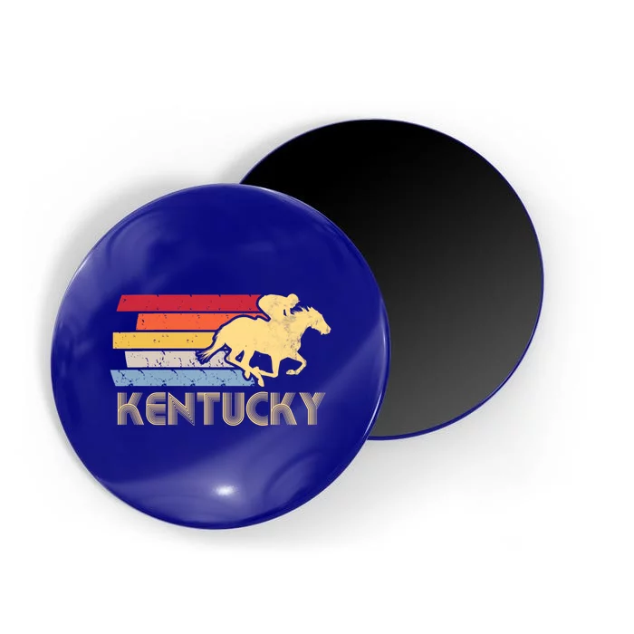 Vintage Kentucky Retro Horse Racing Derby Gift Magnet