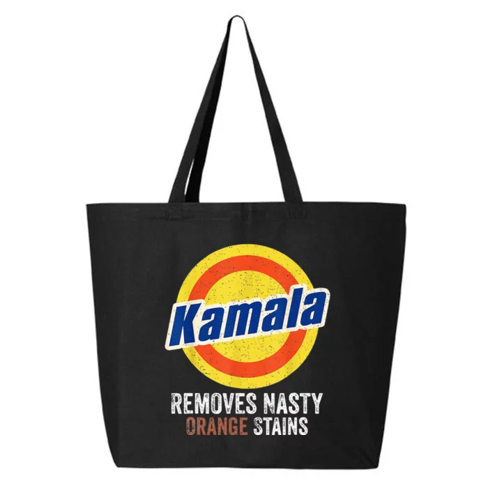 Vote Kamala Removes Nasty Orange Stains 25L Jumbo Tote