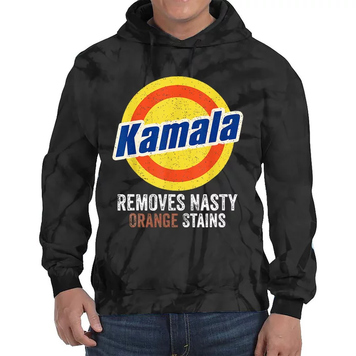 Vote Kamala Removes Nasty Orange Stains Tie Dye Hoodie