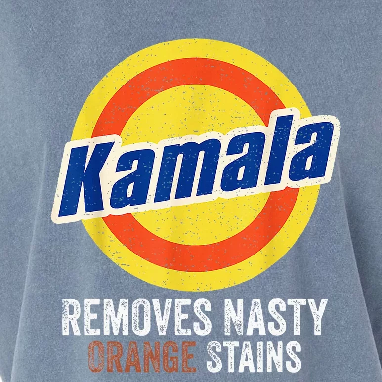 Vote Kamala Removes Nasty Orange Stains Garment-Dyed Women's Muscle Tee