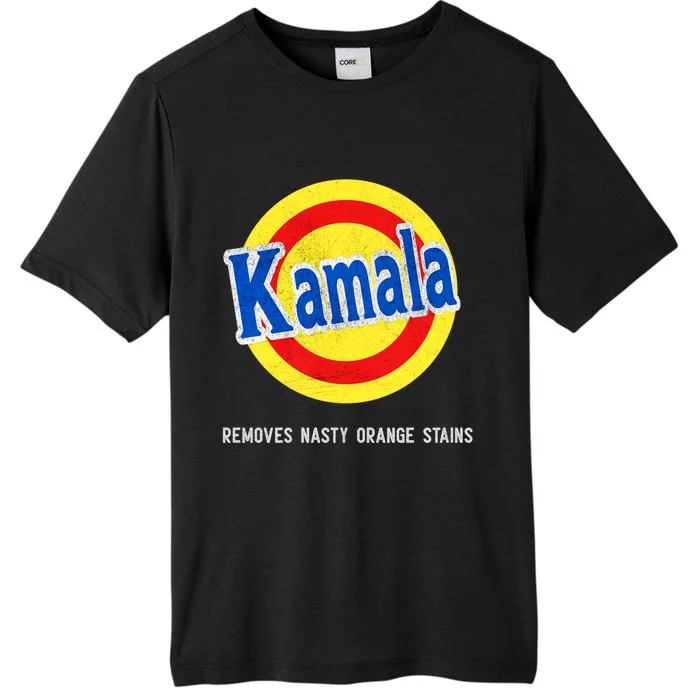 Vote Kamala Removes Nasty Orange Stains Funny ChromaSoft Performance T-Shirt