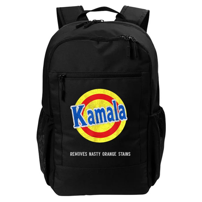 Vote Kamala Removes Nasty Orange Stains Funny Daily Commute Backpack