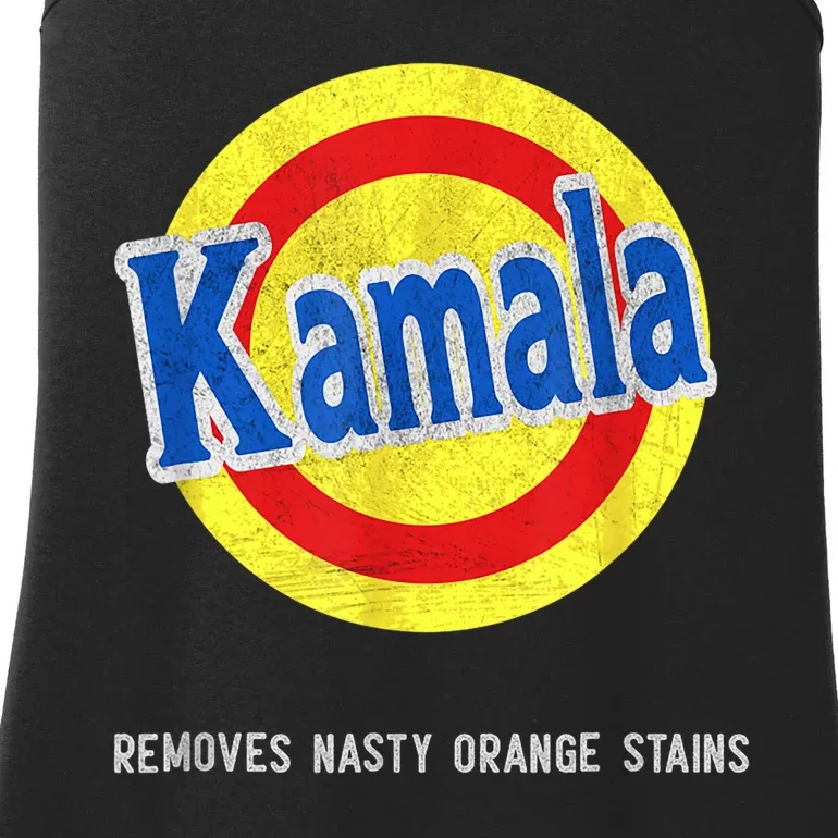 Vote Kamala Removes Nasty Orange Stains Funny Ladies Essential Tank