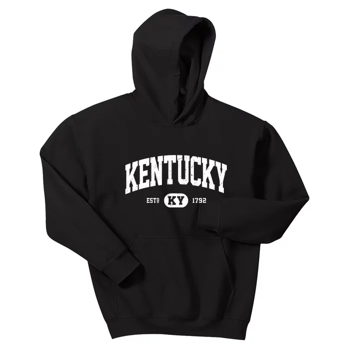 Vintage Kentucky Shirts Retro Classic Ky Souvenir Kids Hoodie