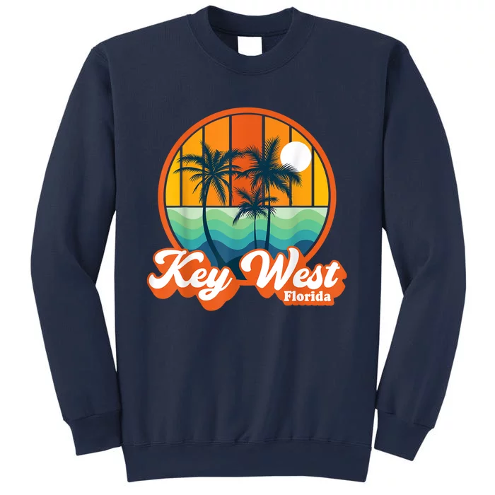 Vintage Key West Florida Keys Retro 70s Beach Vacation Sweatshirt