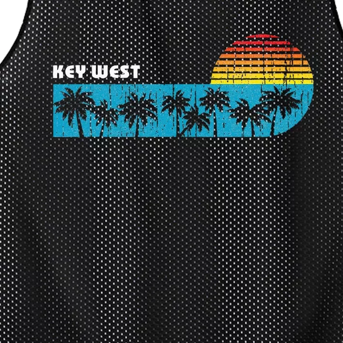 Vintage Key West Florida Keys Vacation Souvenir Mesh Reversible Basketball Jersey Tank