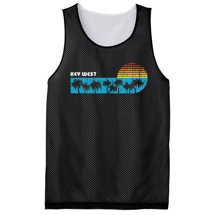 Vintage Key West Florida Keys Vacation Souvenir Mesh Reversible Basketball Jersey Tank