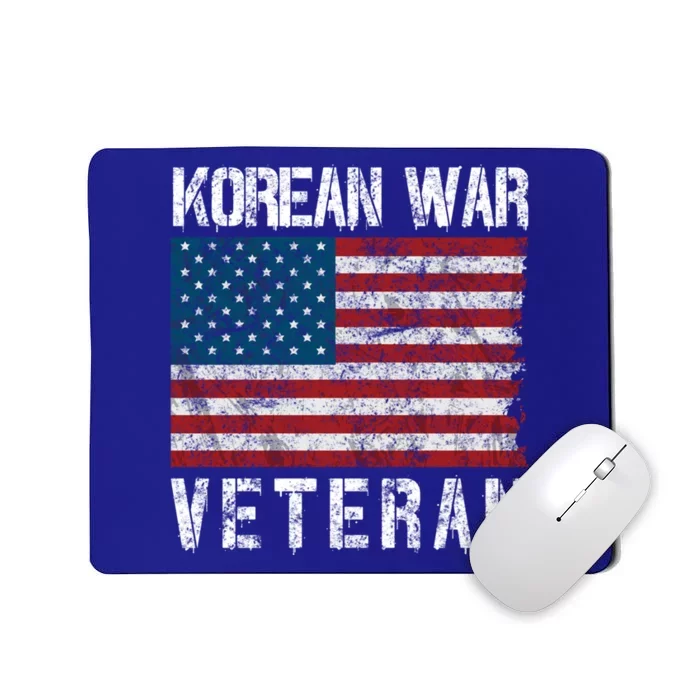 Vintage Korean War Veteran Gift Mousepad