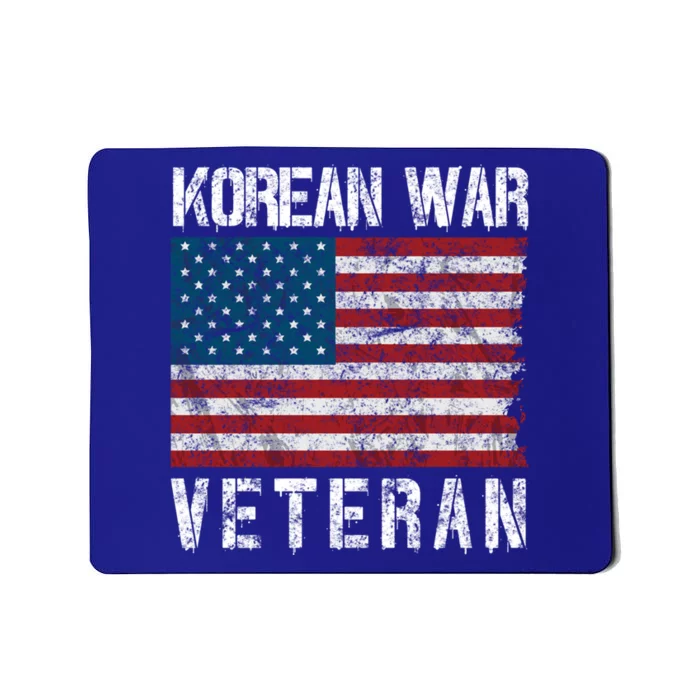 Vintage Korean War Veteran Gift Mousepad