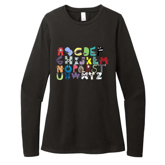 Villain Letter Abc Costume Boys Matching Evil Alphabet Lore Womens CVC Long Sleeve Shirt