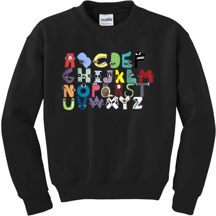 Villain Letter Abc Costume Boys Matching Evil Alphabet Lore T-Shirt,  hoodie, sweater and long sleeve