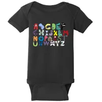 Villain Letter Abcs Costume Boys Matching Evil Alphabet Lore Baby Long  Sleeve Bodysuit