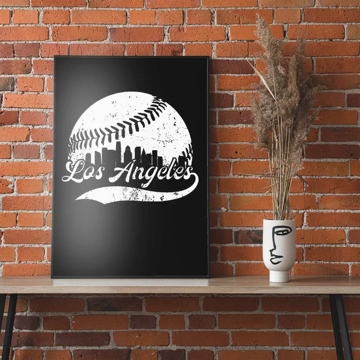 Vintage Los Angeles California Apparel Poster