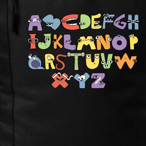 Villain Letter Abcs Evil Alphabet Lore Daily Commute Backpack