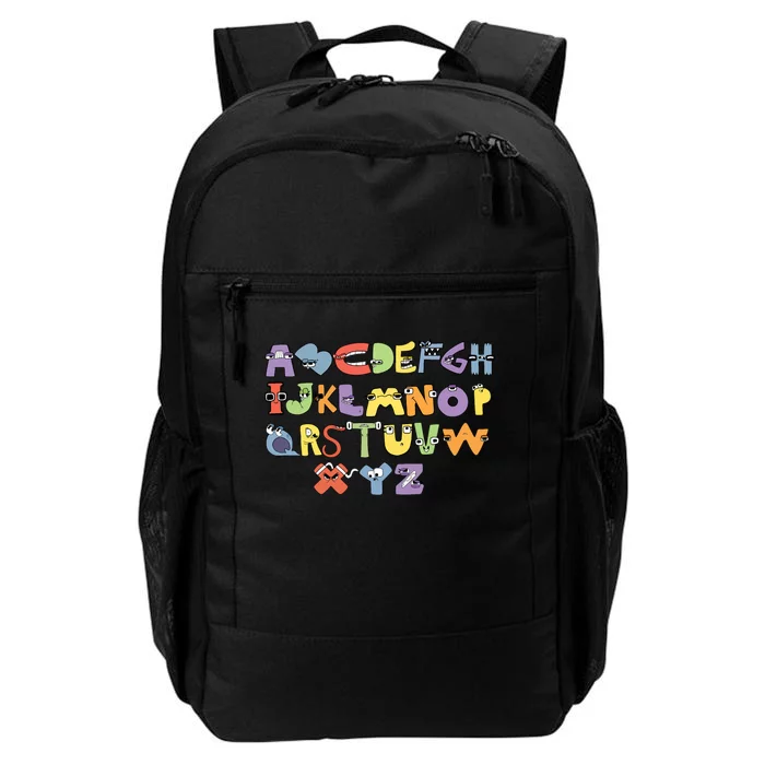 Villain Letter Abcs Evil Alphabet Lore Daily Commute Backpack