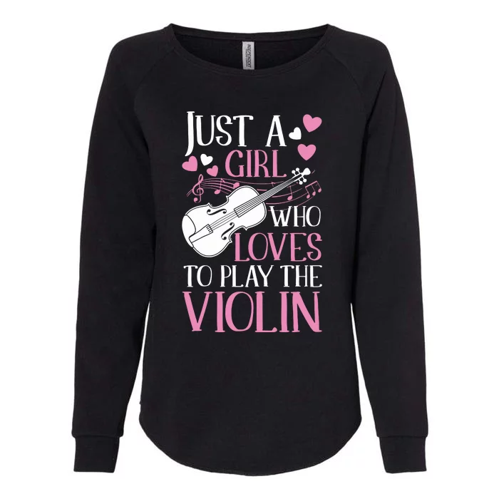 Violinist Like A Normal Girl Just Cooler Violin Girl Womens California Wash Sweatshirt