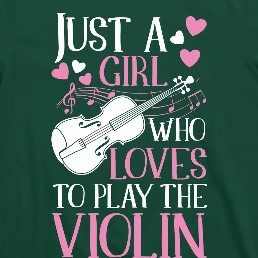 Violinist Like A Normal Girl Just Cooler Violin Girl T-Shirt