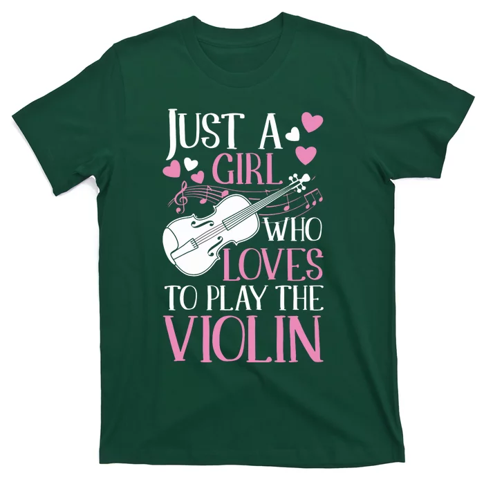 Violinist Like A Normal Girl Just Cooler Violin Girl T-Shirt