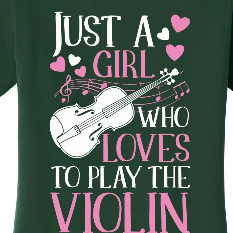 Violinist Like A Normal Girl Just Cooler Violin Girl Women's T-Shirt