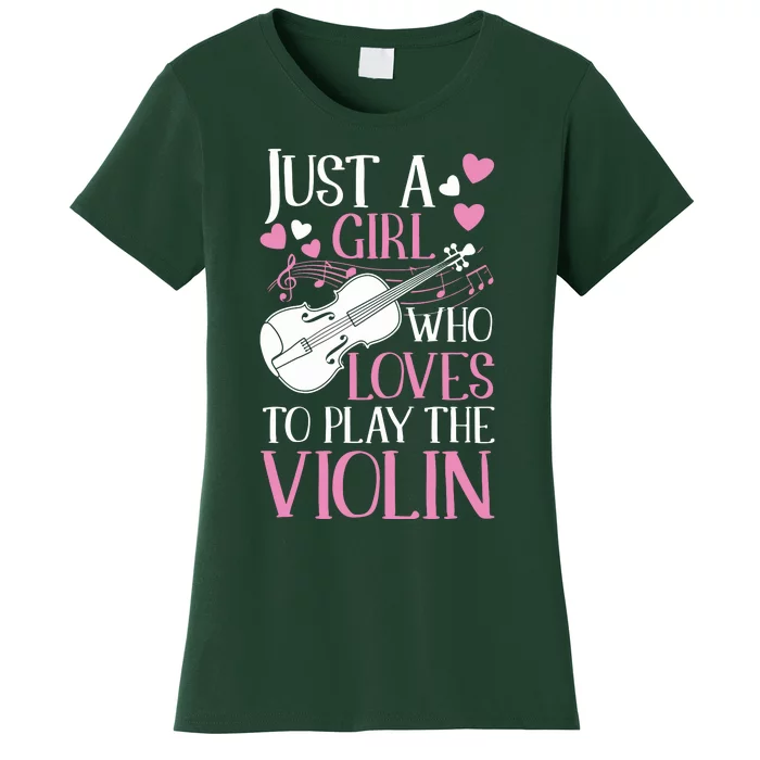 Violinist Like A Normal Girl Just Cooler Violin Girl Women's T-Shirt