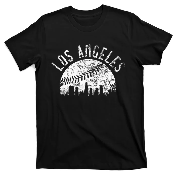 Vintage Los Angeles California Skyline Apparel LA T-Shirt