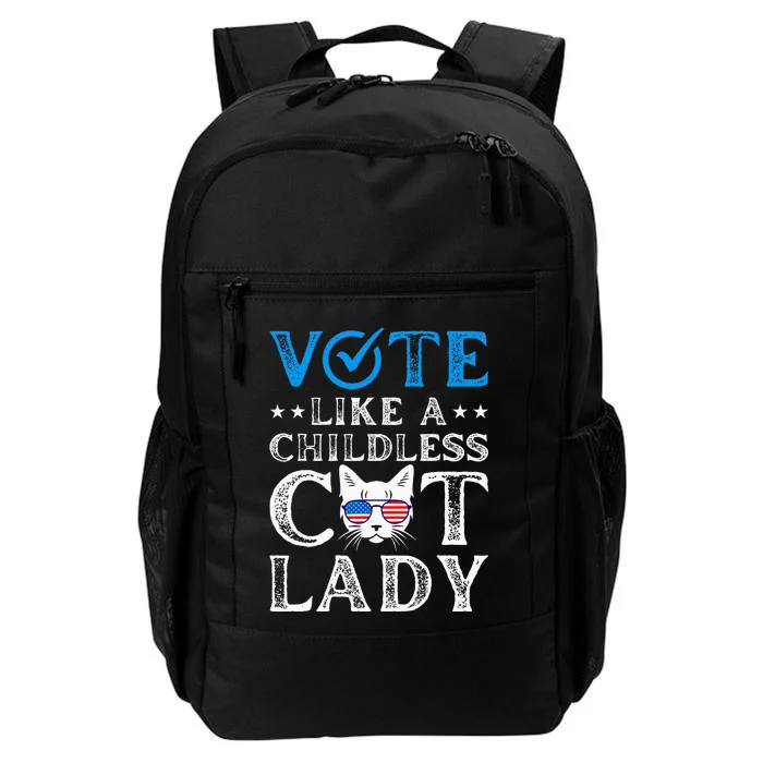 Vote Like A Childless Cat Lady Daily Commute Backpack