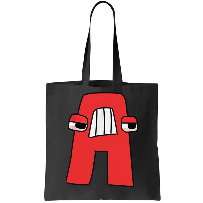 Villain Letter Abc Costume Boys Matching Evil Alphabet Lore Tote Bag