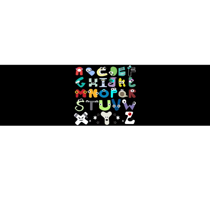 Villain Letter Abcs Evil Alphabet Costume Matching Lore Bumper Sticker