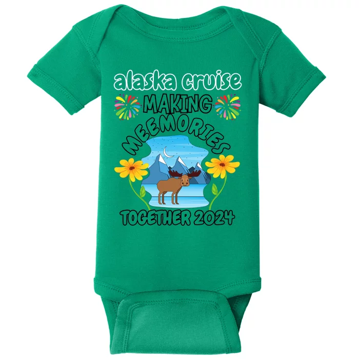 Vacation Lovers Alaska Cruise Baby Bodysuit