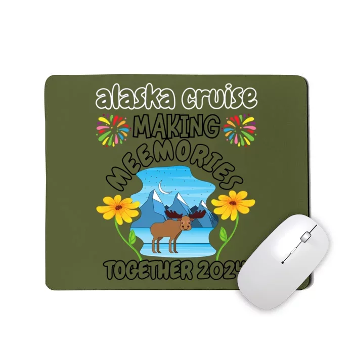 Vacation Lovers Alaska Cruise Mousepad