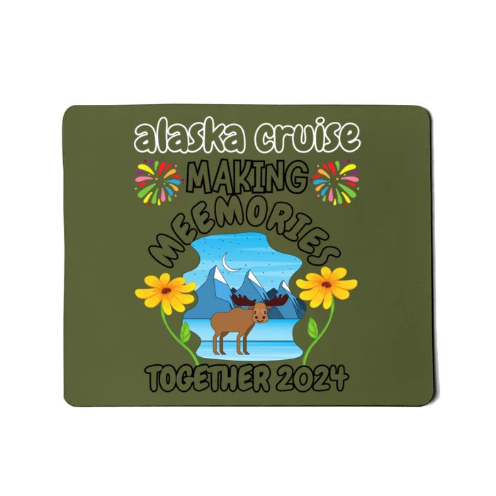 Vacation Lovers Alaska Cruise Mousepad