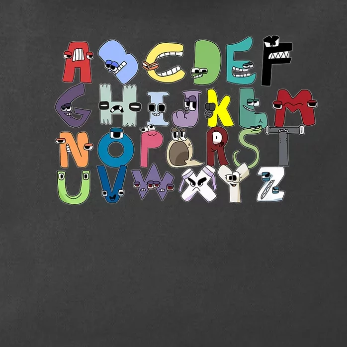 How to Draw J Uppercase from The Alphabet Lore (The Alphabet Lore