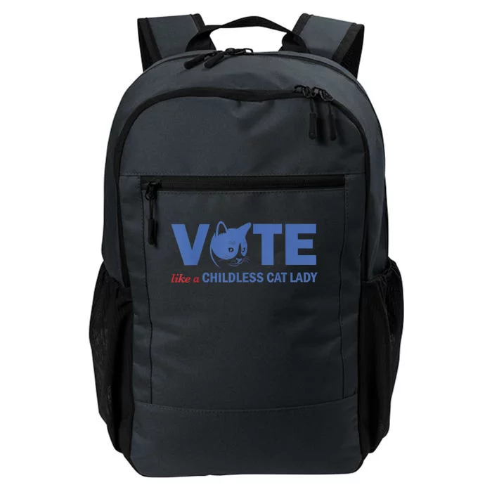 Vote Like A Childless Cat Lady Funny Voting Kamala President Kamalaharris Daily Commute Backpack