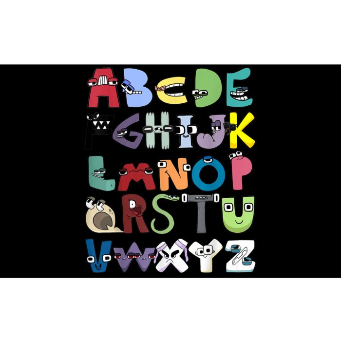 Villain Letter Abc Costume Boys Matching Evil Alphabet Lore Bumper Sticker