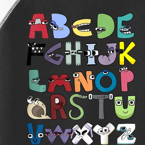 Villain Letter Abc Costume Boys Matching Evil Alphabet Lore Toddler Fine Jersey T-Shirt