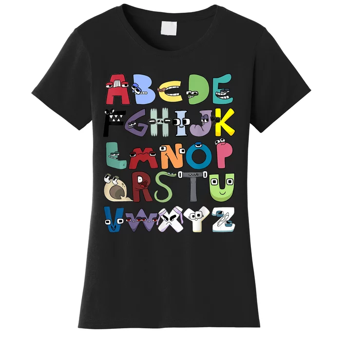 Villain Letter Abcs Evil Alphabet Lore Toddler T-Shirt