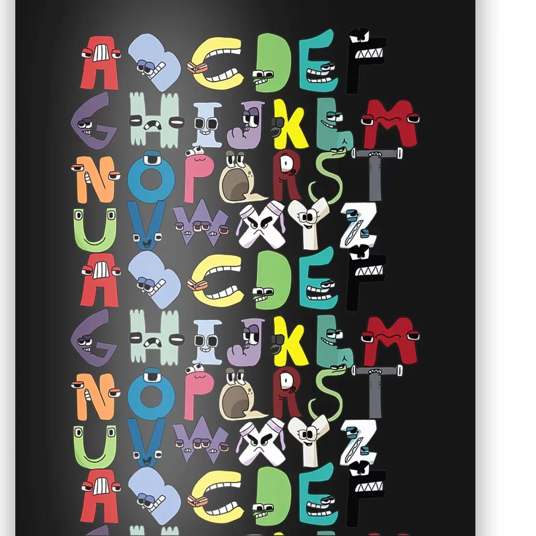 Alphabet Posters, Alphabet Lore Letter Pp