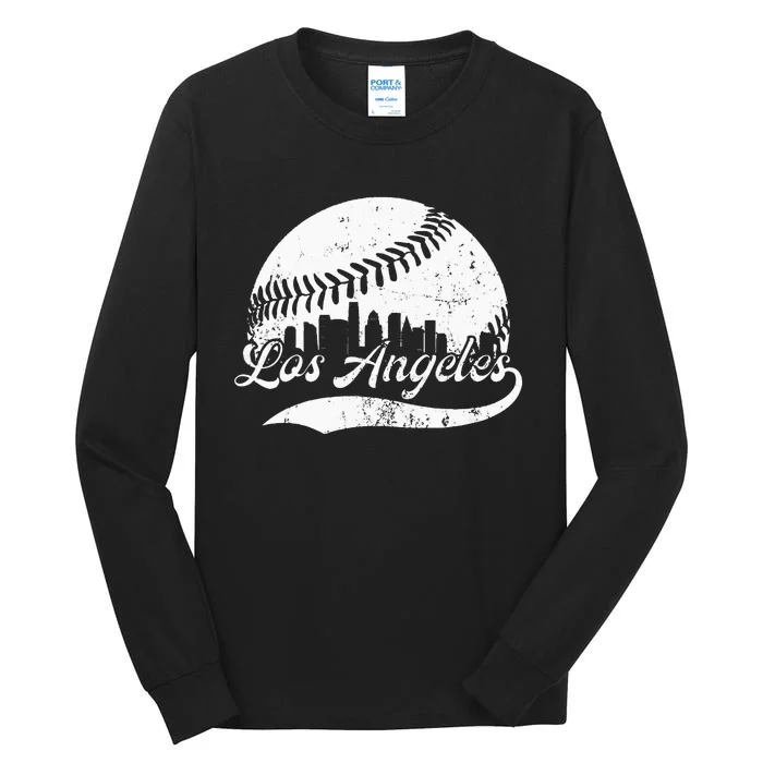 Vintage Los Angeles California Apparel Tall Long Sleeve T-Shirt