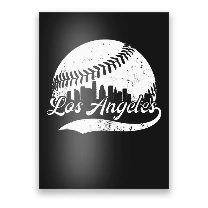 Vintage Los Angeles California Apparel Poster