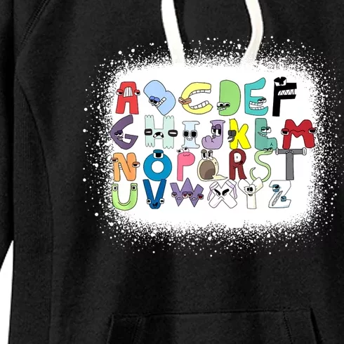 Villain Letter Abc Costume Boys Matching Evil Alphabet Lore Women's Fleece Hoodie