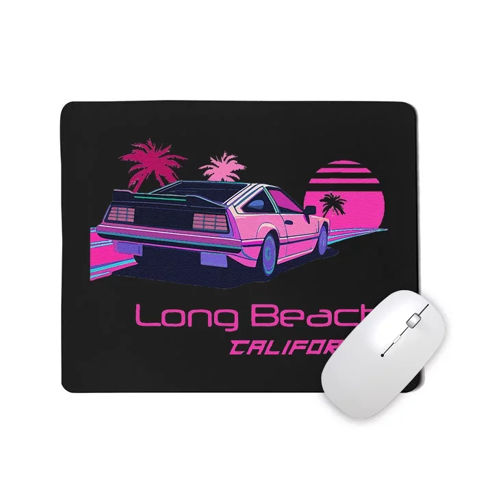 Vintage Long Beach California Mousepad