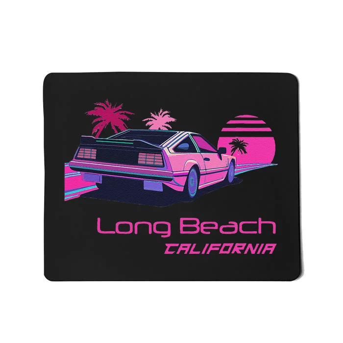 Vintage Long Beach California Mousepad