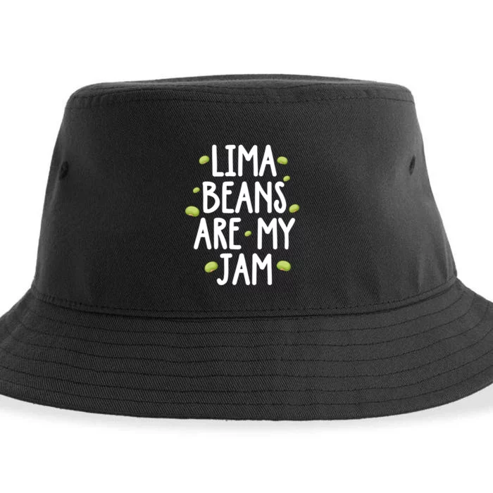 Vegetarian Lima Beans Are My Jam Sustainable Bucket Hat