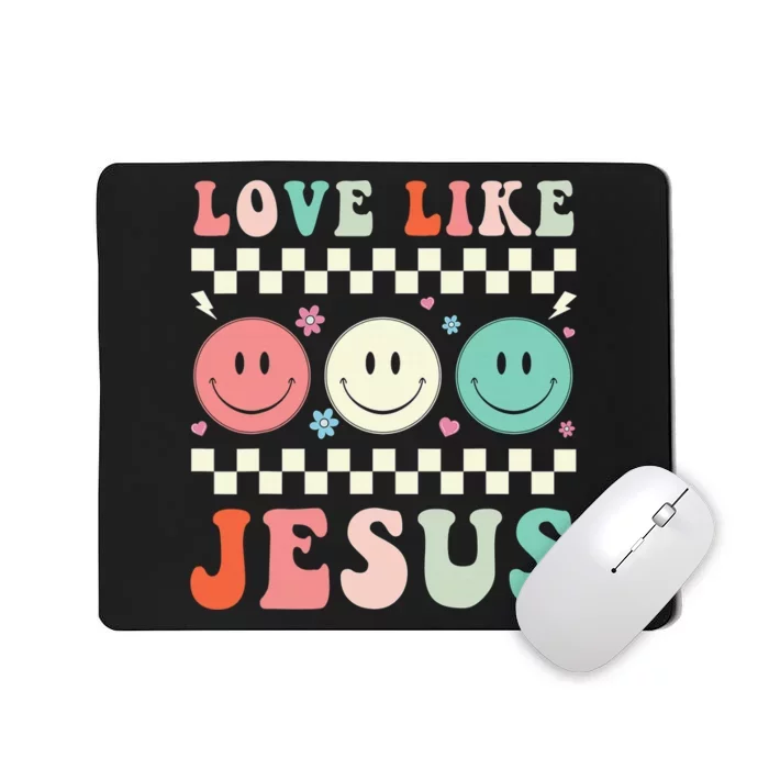 Vintage Look Back And Thank God Christian Mousepad